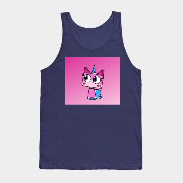 Unikitty Lego Tank Top by Bob Charl